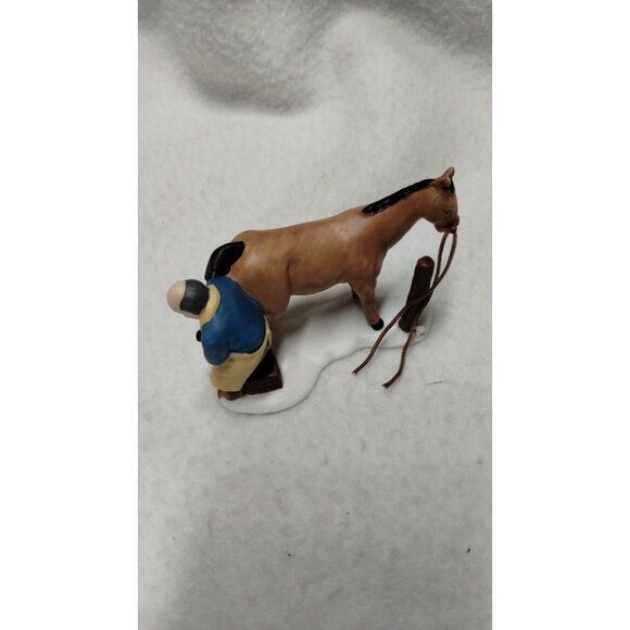 Department 56 Heritage Village Collection "Blacksmith" Set Of 3 Figurines - Picture 14 of 16